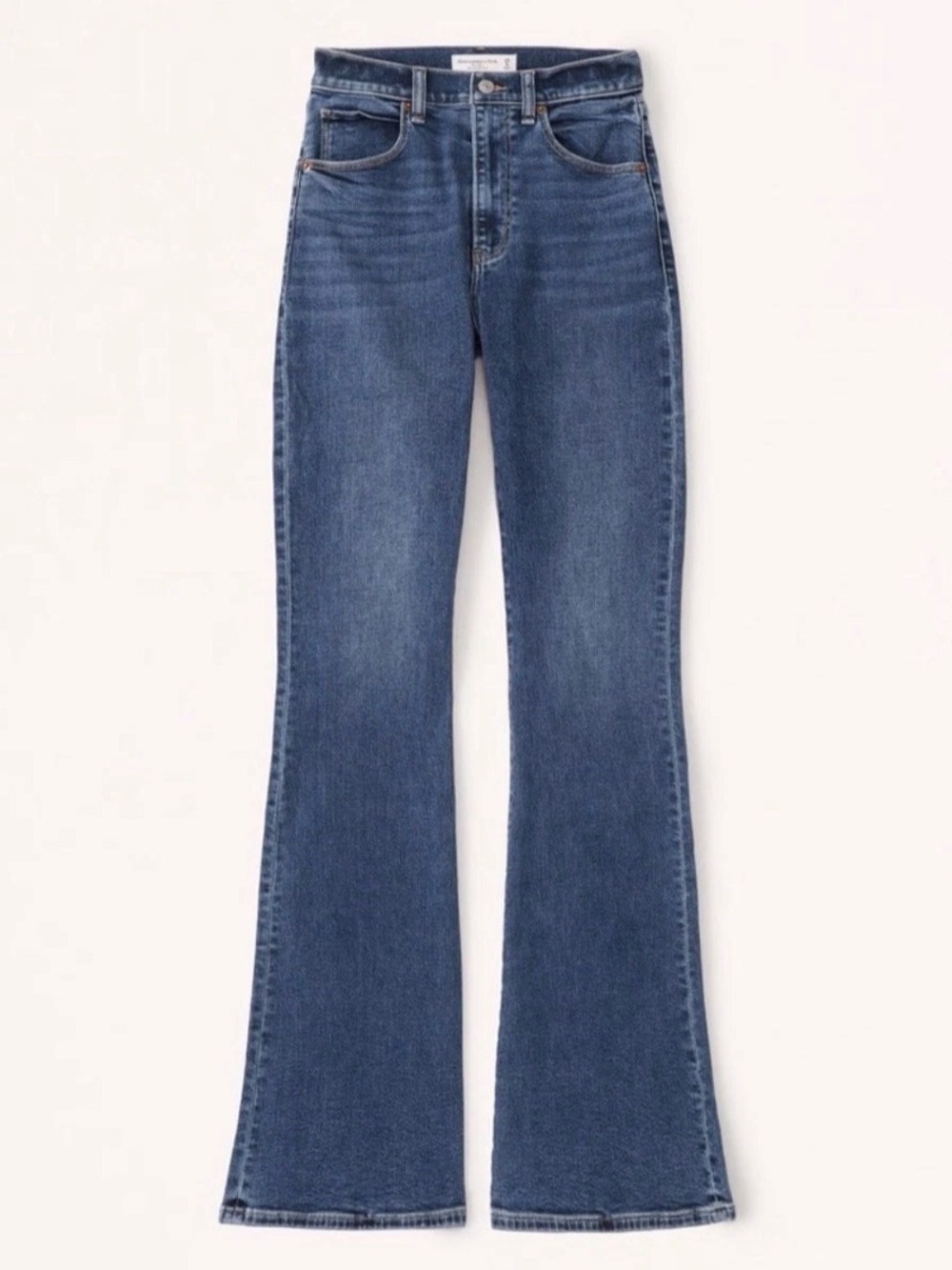 Abercrombie & Fitch High Rise Flare Jeans size 16 Tall A&F